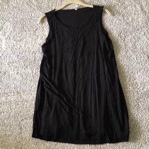 PinkBlush Maternity/Nursing Tank - Black